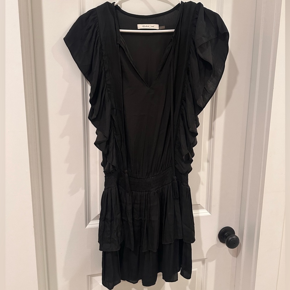 Mustard Seed Black Mini Dress❣️